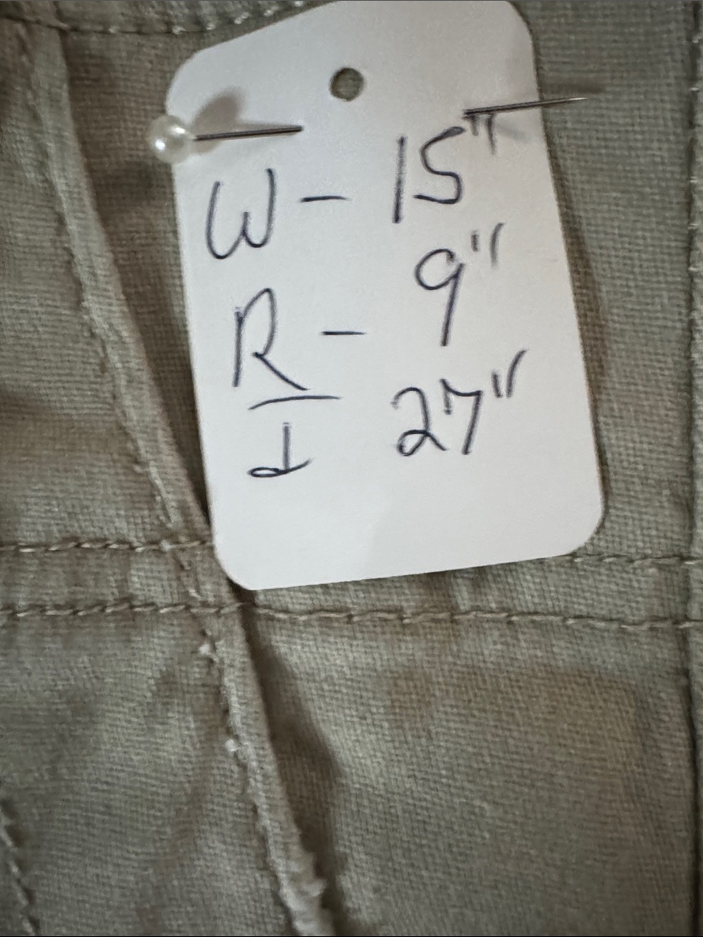 Sanctuary Clothing Utility Wide Leg Pants | Khaki Beige | Size 29 - Picture 7 of 7
